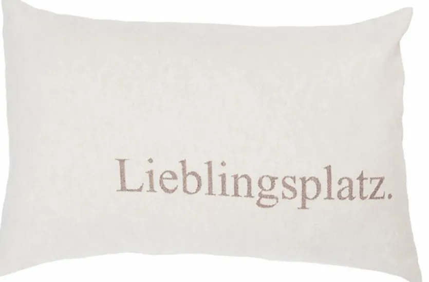 Kissenbezug Lieblingsplatz 40 x 60 cm