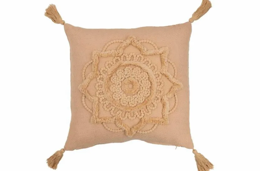 Kissen Blume 43 x 43 cm