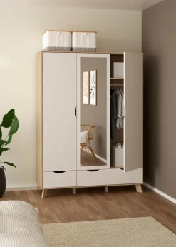 Kleiderschrank Ikast 147 x 201 cm