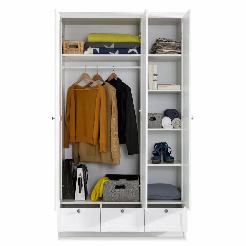 Kleiderschrank Landwood 120 x 200 cm