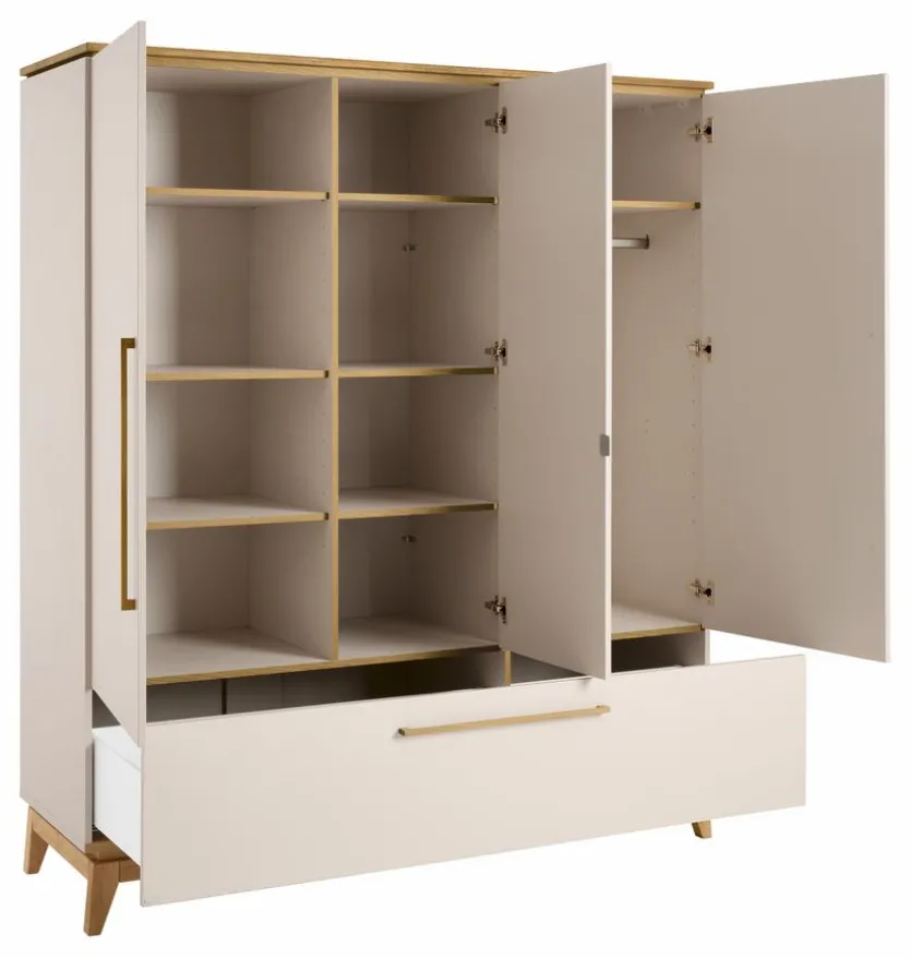 Kleiderschrank Stiene 171 x 200 cm