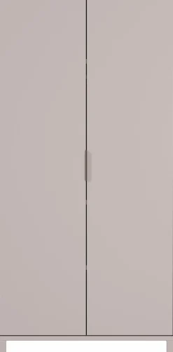 Kleiderschrank Alkmaar 89 x 180 cm
