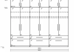 Kleiderschrank Basic 328 x 225 cm