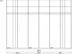 Kleiderschrank Callao 300 x 230 cm