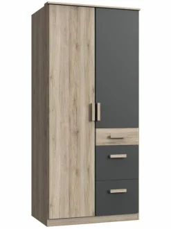 Kleiderschrank Cariba 91 x 199 cm