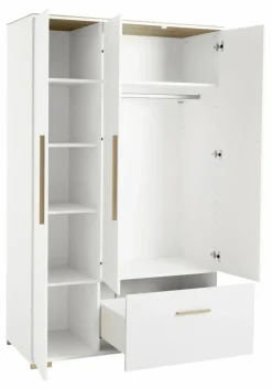 Kleiderschrank Enie 124 x 56 cm