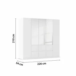 Kleiderschrank Mainz 226 x 210 cm