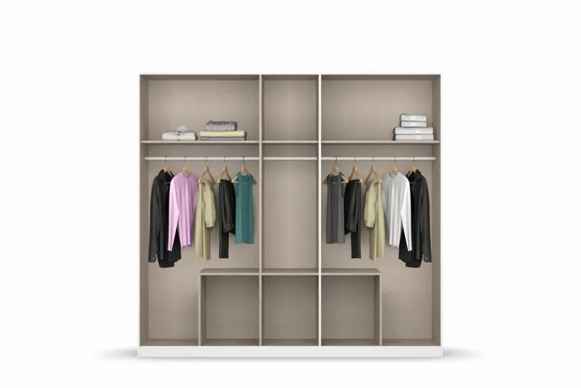 Kleiderschrank Mainz 226 x 210 cm