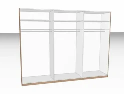 Kleiderschrank Malin 299,2 x 207 cm