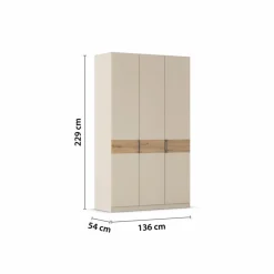 Kleiderschrank Versity 136 x 229 cm