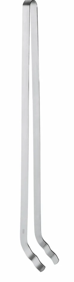 Kohlezange Edelstahl 18/10, 50 cm