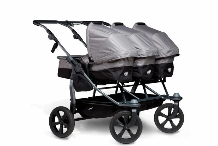 Kombi-Kinderwagen Trio Grau