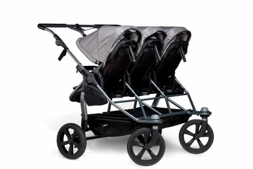 Kombi-Kinderwagen Trio Grau