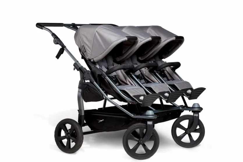Kombi-Kinderwagen Trio Grau