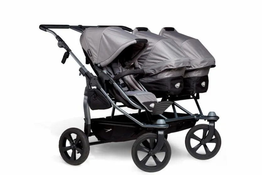 Kombi-Kinderwagen Trio Grau