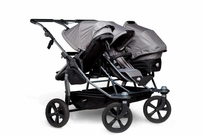 Kombi-Kinderwagen Trio Grau