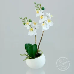 Kunstblume Orchidee Phalaenopsis 25 cm