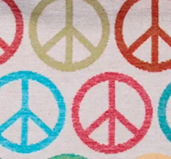 Kuscheldecke Peace 150 x 200 cm