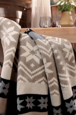 Kuscheldecke Winter Braid 150 x 200 cm