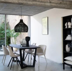 Lampenschirm Rattan Birne