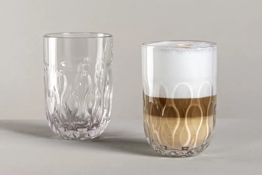 Latte-Macchiato-Becher Gocce 6tlg.