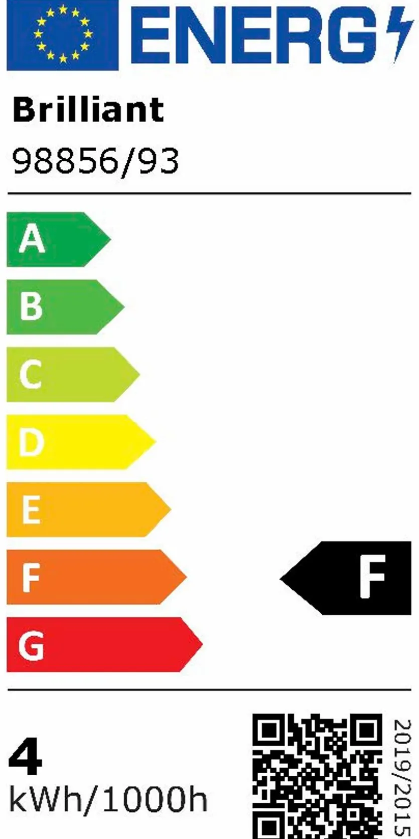 LED Röhrenform E14 / 4 Watt / Energie F