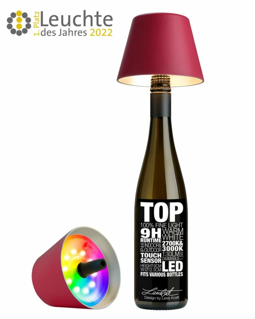 LED-Akku-Flaschenaufsatz Top 2.0