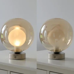 LED-Akkutischleuchte Popup