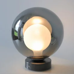 LED-Akkutischleuchte Popup