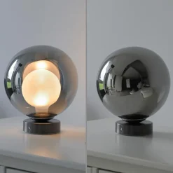 LED-Akkutischleuchte Popup