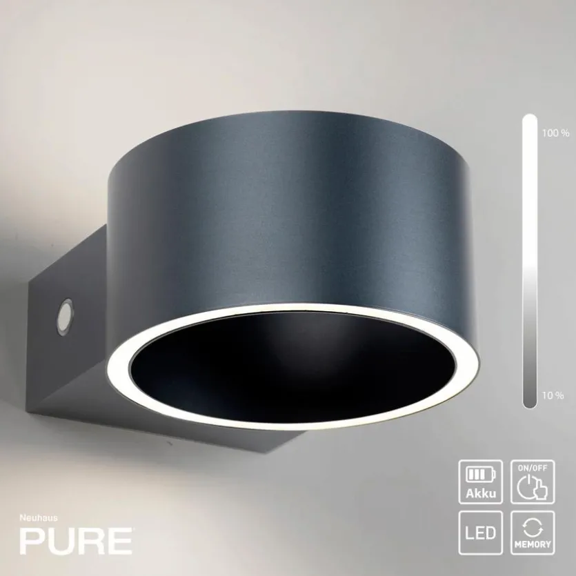 LED-Akkuwandleuchte Pure Clipse