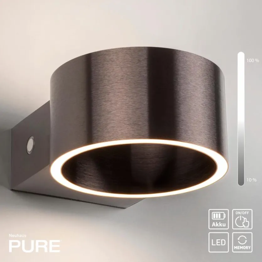 LED-Akkuwandleuchte Pure Clipse