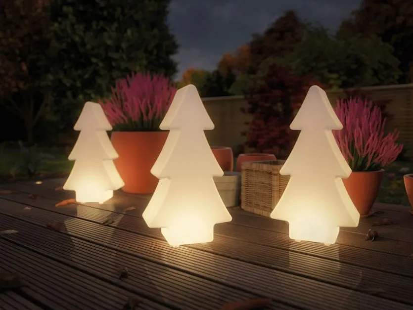 LED-Außenbodenleuchte Plug&Shine