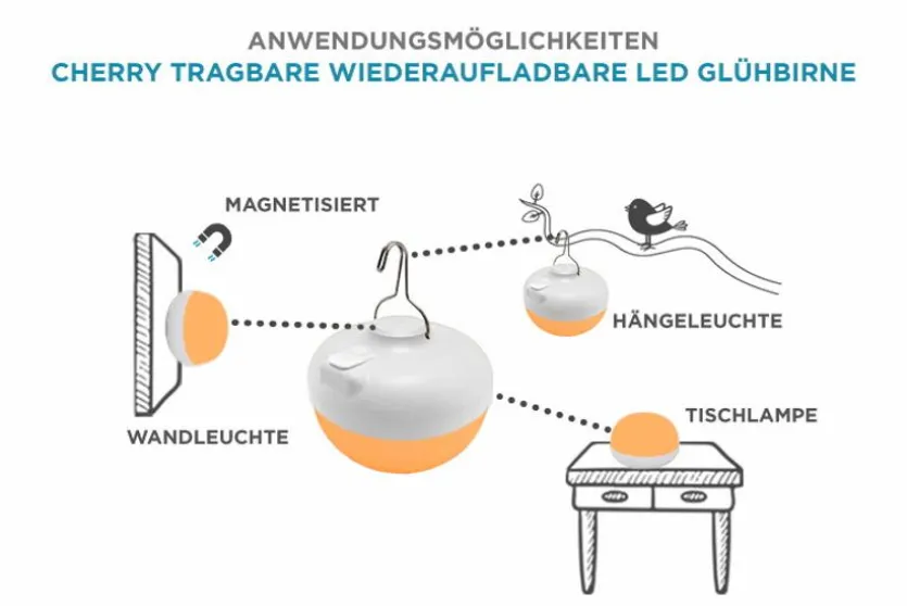 LED-Außendekoleuchte Cherry