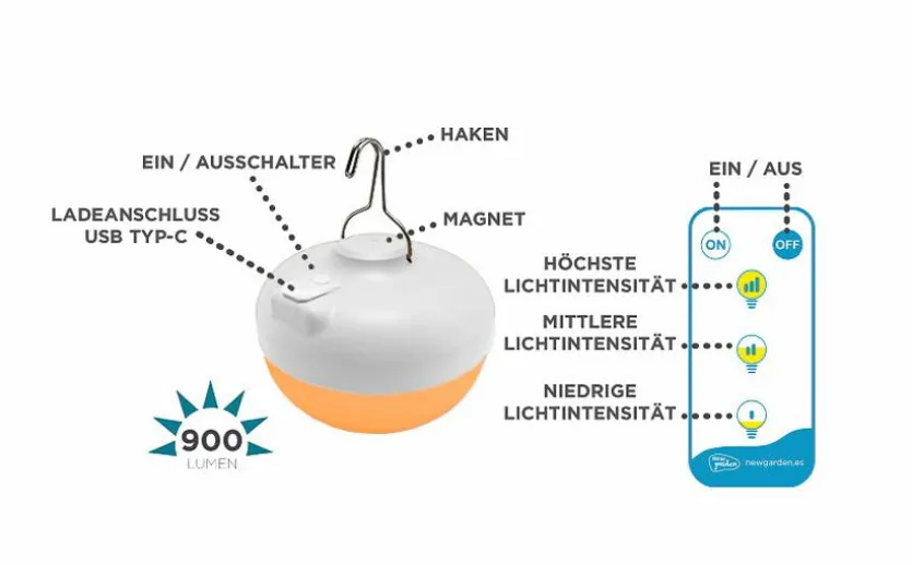 LED-Außendekoleuchte Cherry