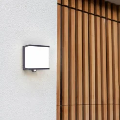 LED-Außensolarwandleuchte Doblo
