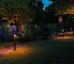 LED-Außenstehlampe Plug&Shine