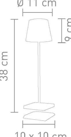 LED-Außentischleuchte Troll 2.0