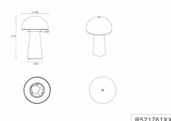 LED-Außentischleuchte Lennon