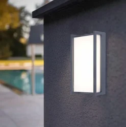 LED-Außenwandleuchte Qubo