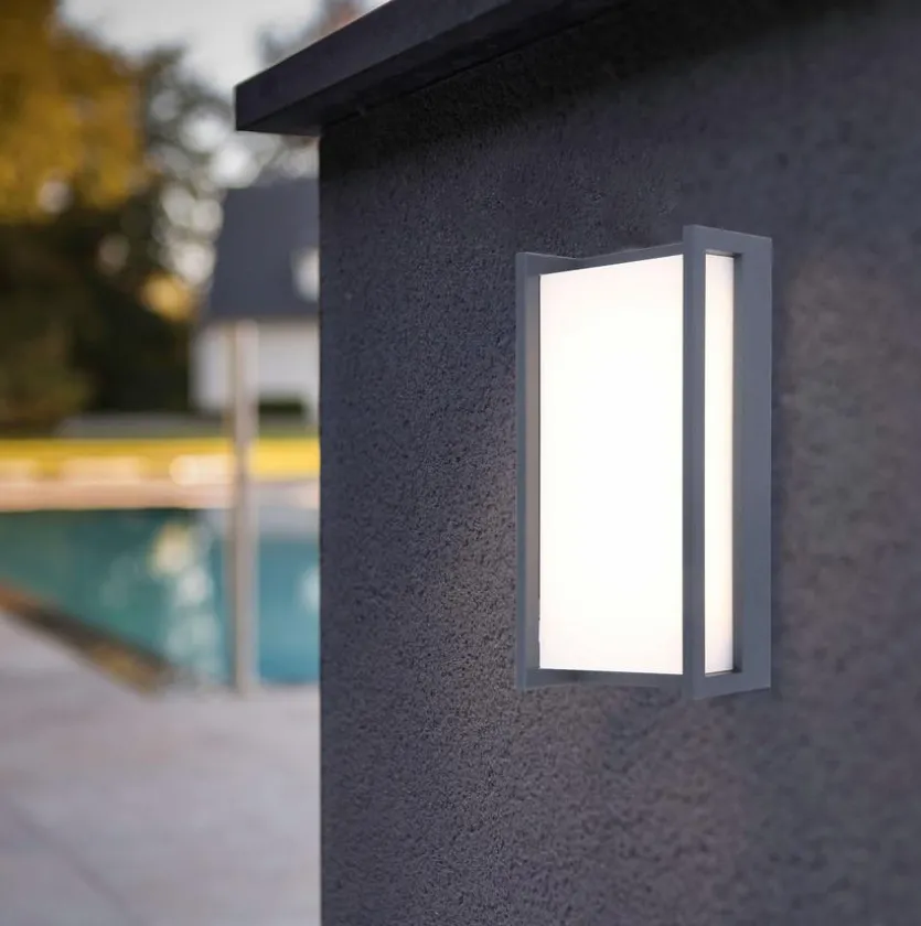 LED-Außenwandleuchte Qubo