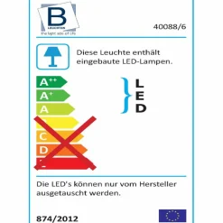 LED-Außenwandleuchte Stream