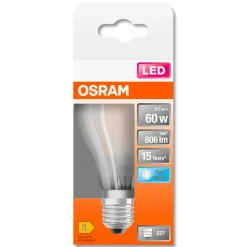 LED-Birne E27/6,5 Watt/Energie E