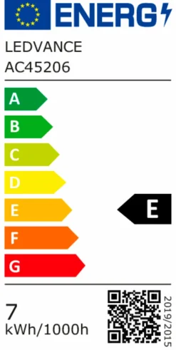 LED-Birne E27/6,5 Watt/Energie E
