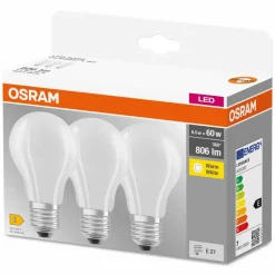 LED-Birne E27/6,5 Watt/Energie E
