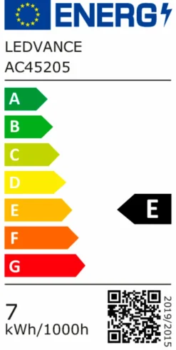 LED-Birne E27/6,5 Watt/Energie E