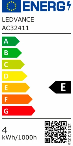 LED-Birne E27/4 Watt/Energie E