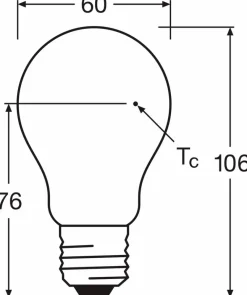 LED-Birne E27/7 Watt/Energie F