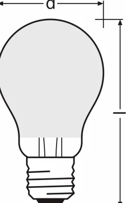 LED-Birne E27/2,6 Watt/Energie B