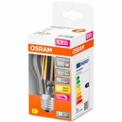 LED-Birnenform E27/12 Watt/Energie D